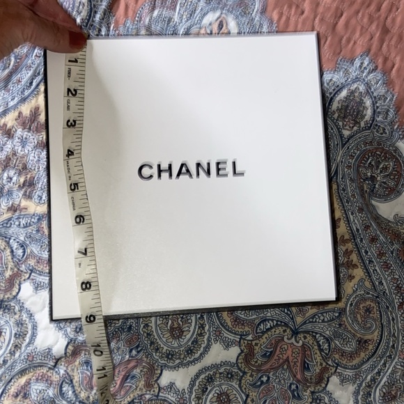 CHANEL Other - Chanel gift box with tissue 9”x9”x4”